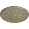 Ekena Millwork Bradford Ceiling Medallion (Fits Canopies up to 6 5/8"), 32 5/8"OD x 2"P, Castle Stone Crackle CM32BRCSC - alternate 4